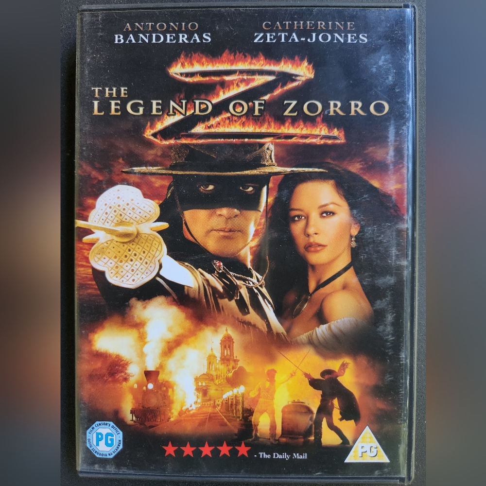 The Legend of Zorro dvd